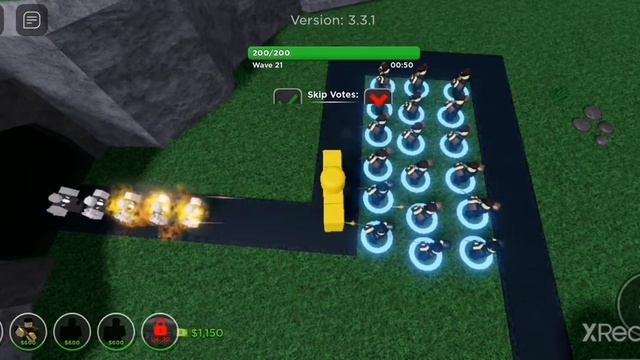 new tower defense game (tower blitz pre-alpha) beating easy mode on grasslands смотреть онлайн