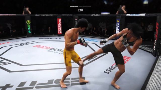 PS5 | Bruce Lee vs. Kang Ye Bin (HOT GIRL) (EA Sports UFC 4) смотреть онлайн