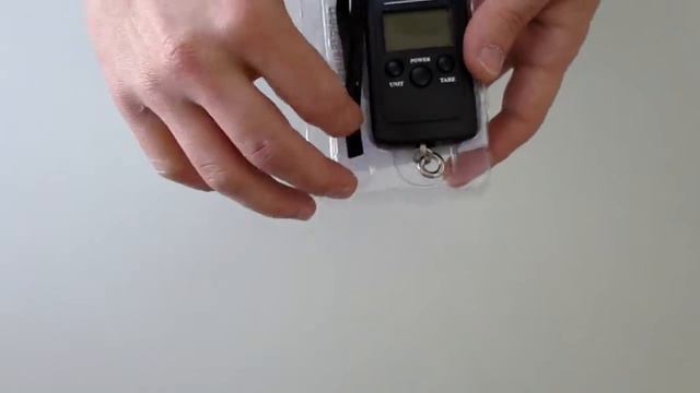 Digital Handy Scales Luggage Fishing 40kg Unboxing смотреть онлайн