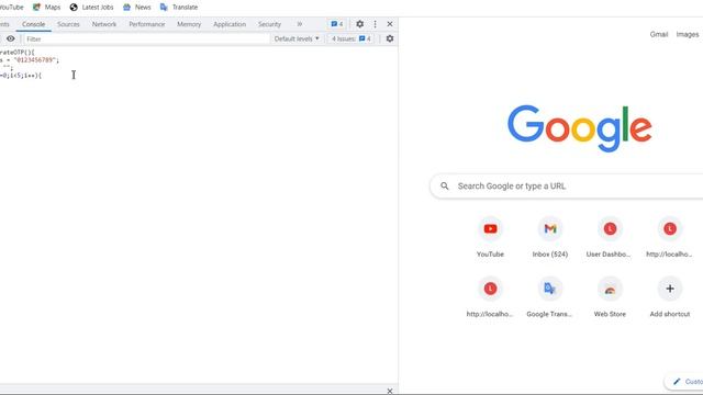 Generate OTP using javaScript Method| OTP generate in react| Pyhton code| java OTP generator| NodeJ смотреть онлайн