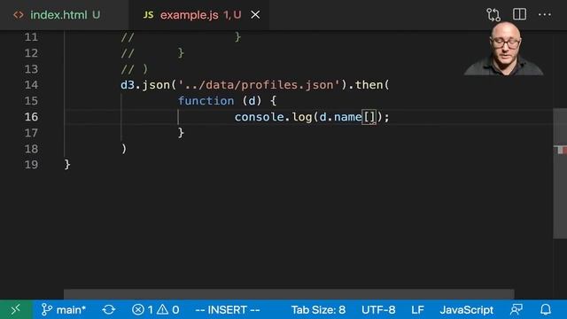 D3: Loading Data смотреть онлайн