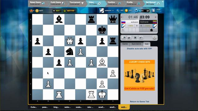 Шахматы - Живой Блиц №72 - Защита Каро-Канн смотреть онлайн