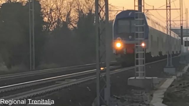 Fast trains compilation on the San Martino Buon Albergo rails 1 | 21 February 2022 смотреть онлайн