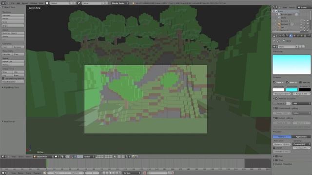 Making a Good Minecraft Render in Blender смотреть онлайн