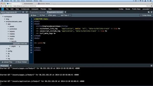 93. Ruby on rails tutorial (Rails App): Navbar