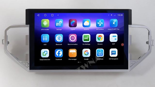 ZWNAV 13.6-in CarPlay AutoRadio Screen For Toyota Tundra Sequoia 2022 Android Car Radio GPS HeadUni смотреть онлайн