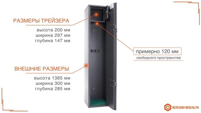 Оружейный сейф Aiko Чирок 1328 (Сокол) – обзор от Железная-мебель.рф смотреть онлайн