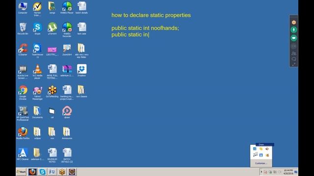 STATIC,NON STATIC METHODS IN JAVA FOR BEGINNERS смотреть онлайн