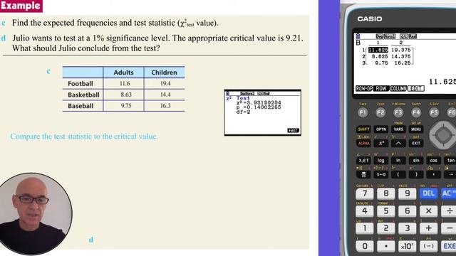 Chi Squared Test of Independence (part 2) смотреть онлайн
