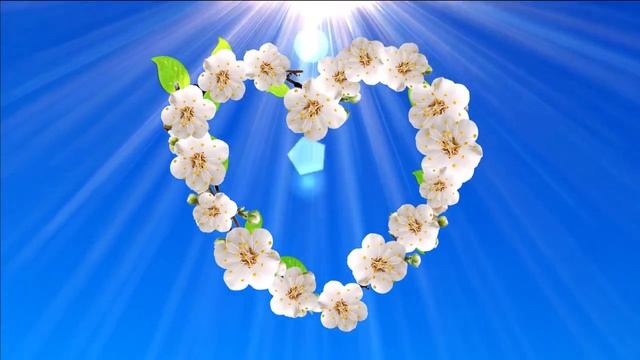 Фон для видеомонтажа Весенние цветы HD Video Background смотреть онлайн