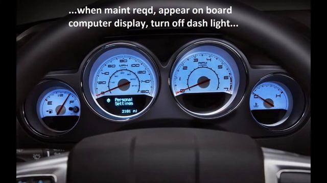 How to reset oil service light Chevrolet Cobalt 2004 - 2010 смотреть онлайн