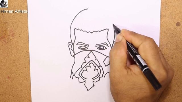 How to Draw Ankush Bundle | Easy draw Free Fire Character Ankush Bundle | Free Fire Drawing смотреть онлайн