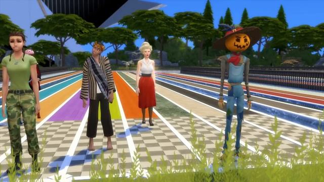The Sims 4: Which Occult Creature is the FASTEST? (Life States Racing 5) смотреть онлайн