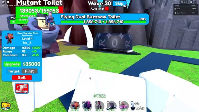 I Used Speaker Units ONLY On Endless Mode In Toilet Tower Defense (Roblox) смотреть онлайн