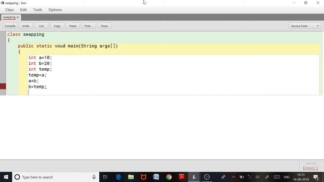 how to swap the values: blue j basic program part 3 смотреть онлайн