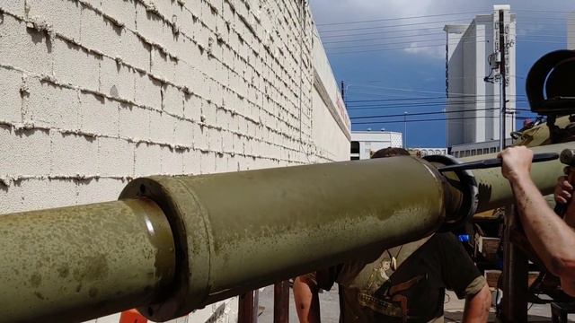 Syrian T62, Preparing For Removal Of The Gun/ Подготовка к снятию Пушки
