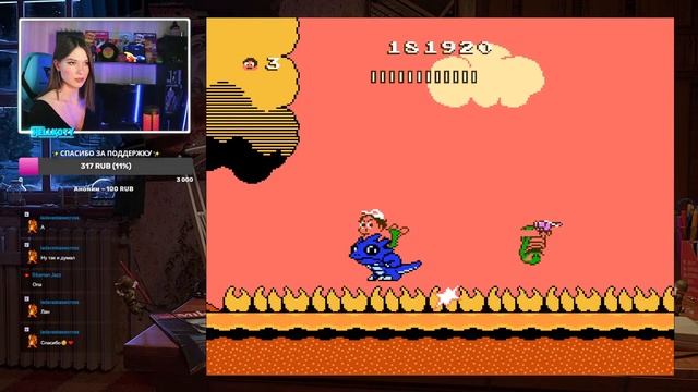Прохождение Adventure Island II / Takahashi Meijin no Bouken Jima II смотреть онлайн
