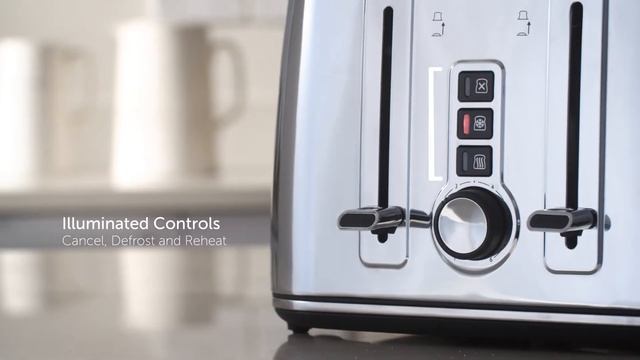 Breville 4 Slice Toaster The Perfect Fit for Warburtons VTT571 смотреть онлайн