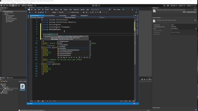 Create custom tiles with preview thumbnails in Unity. Turn-base Strategy Tutorial pt1 смотреть онлайн