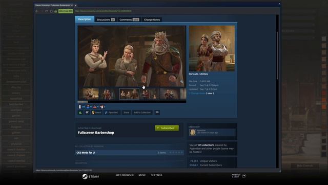 CK3: The Barbershop Mods