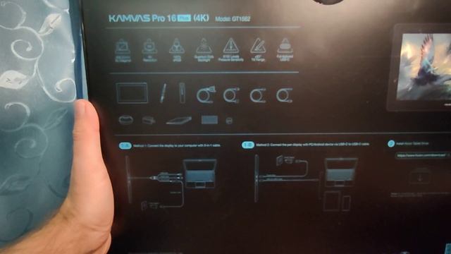 Графический планшет Huion Kamvas Pro 16 Plus 4K смотреть онлайн