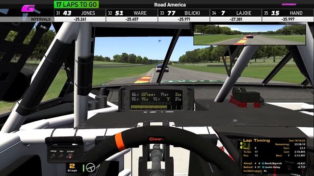 SUAREZ ROBBED. EMBARRASSING RACE. - iRacing AI NASCAR Career Mode - Part 19 смотреть онлайн