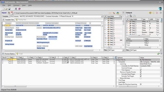 Work Order PDF to Database смотреть онлайн