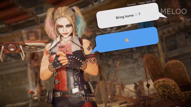 MK11 Cassie Text Messages vs All Characters - Mortal Kombat 11 смотреть онлайн