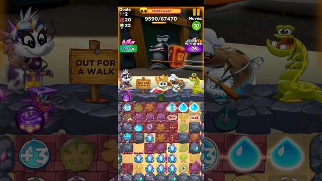 Best Fiends 7603 Hard Level