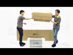 Инструкция по установке проходного металлодетектора ZKTeco