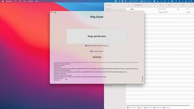 NEW SIDELOAD METHOD IS AMAZING! M1 Mac Widescreen + KB/Mouse - Genshin Impact PlayCover macOS 11.5. смотреть онлайн
