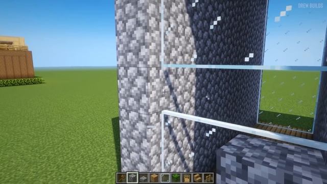 Minecraft House Tutorial :  (#9) Large Wooden Surival House (How To Build)