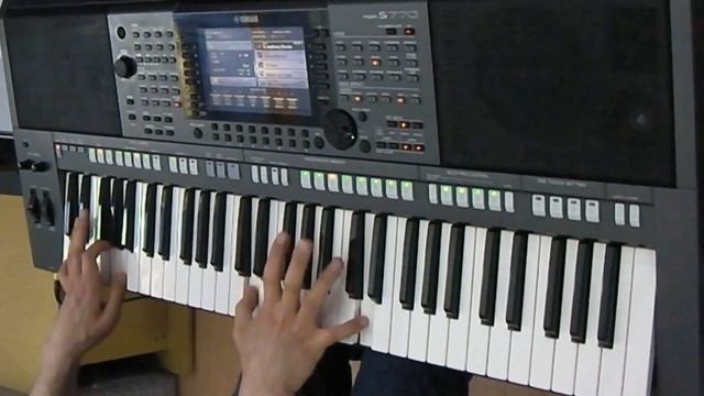 The Avengers (2012) Theme on YAMAHA PSR-S770 Arranger Keyboard смотреть онлайн