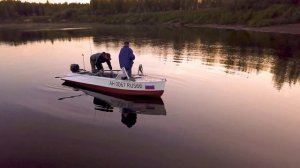 Казанка М. Тюнинг. Первая рыбалка.