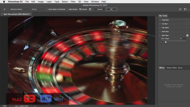 How to use Photoshop's Spin Blur filter смотреть онлайн