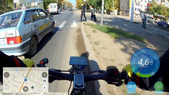 Электровелосипед по городу вопрос безопасности и дальность пробега смотреть онлайн