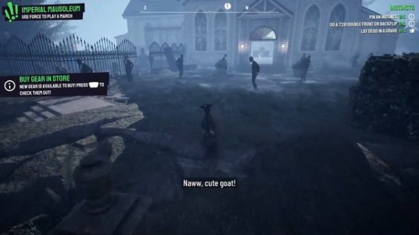 Goat Simulator 3: Brumehill Cemetery Trinkets | All 4 Locations