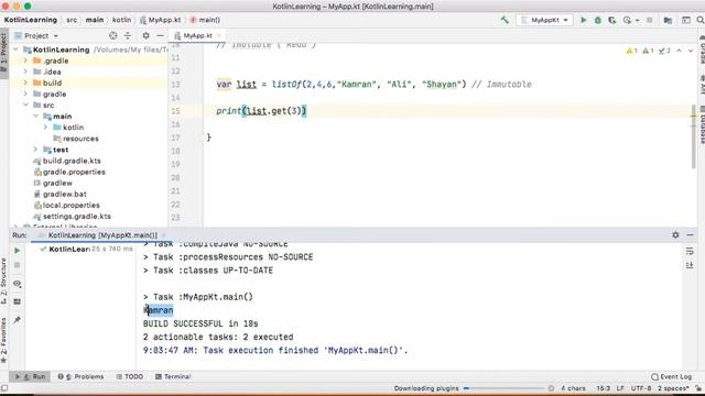 13) Collection | List Mutable vs List Immutable | Kotlin Tutorial in Hindi & Urdu смотреть онлайн