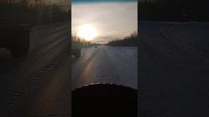 Рейс Нижневартовск-Усинск. по Зимнику, Ледовой переправе р.Печора