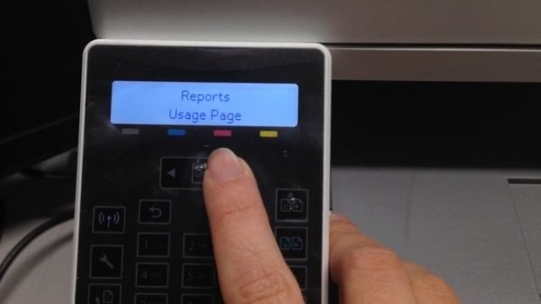 HP Color LaserJet Pro MFP M183fw All-in-One Color Printer - Print Test Page