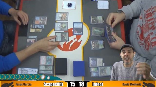 Modern | Scapeshift vs Infect | The Magic Hammer смотреть онлайн