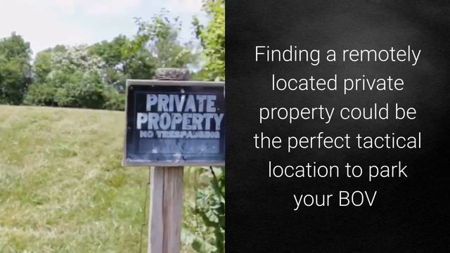 Tactical Locations To Park Your Bug Out Vehicle смотреть онлайн