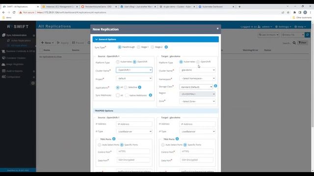 Amazon Cloud OpenShift to Google Kubernetes Engine (GKE) Migration with RackWare SWIFT смотреть онлайн