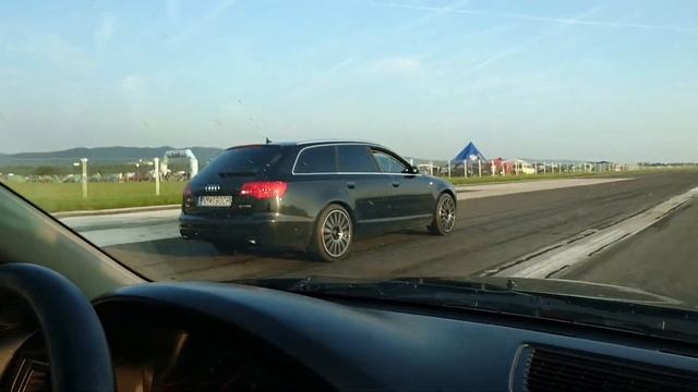 Audi a6-2.7Tdi vs Honda civic 1.8Vti смотреть онлайн