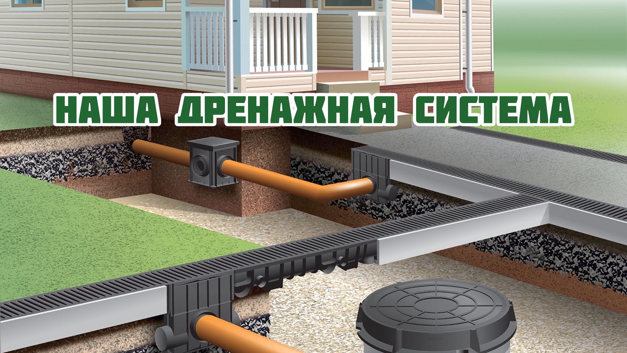 Дренажная система.#shorts смотреть онлайн