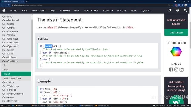 #3[C++]. Cấu Trúc Rẽ Nhánh Trong Ngôn Ngữ Lập Trình C++ | IF ELSE và SWITCH CASE Trong C++ смотреть онлайн