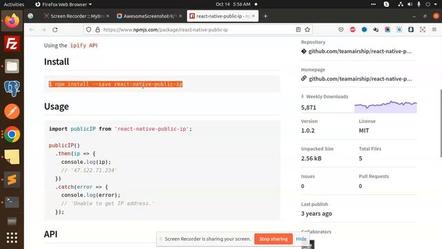 How to get public IP in React Native | React Native Tutorial смотреть онлайн