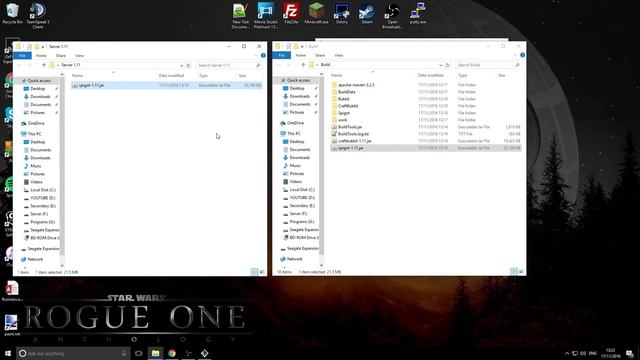 How to Make a Minecraft Bukkit/Spigot Server For 1.11.2 смотреть онлайн