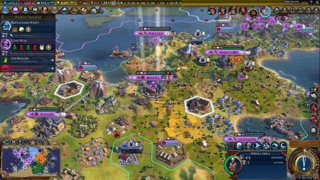 One war here, one war there... who's counting - Civilization 6 Deity Persia - Part 12 смотреть онлайн