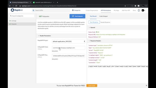 Rapid API | Free Public & Open REST APIs | API Marketplace | Tech Primers смотреть онлайн